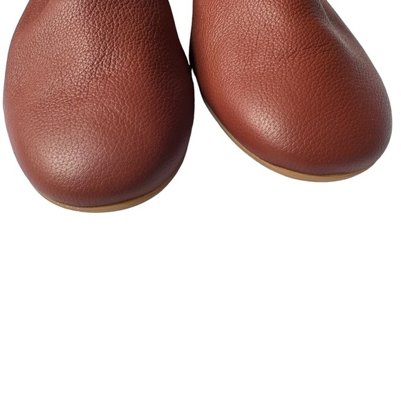 Everlane Brick Color Italian Leather Day Glove Ballet Flat Size 11 NWOT - Picture 7 of 9